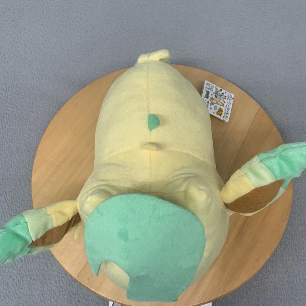 Banpresto Pokemon Kororin Friends Leafeon Lrg Plush Sun Moon Craneking Tag Japan